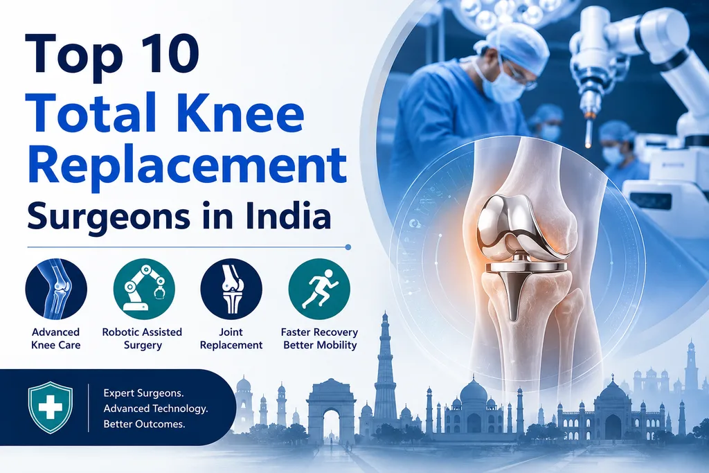Top 10 Total Knee Replacement Surgeons in India – 2026
